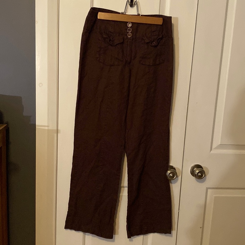 Vintage 100% Linen Pant